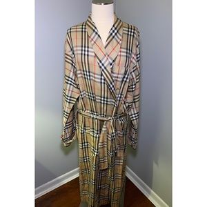 Men’s Burberry’s cotton dressing gown